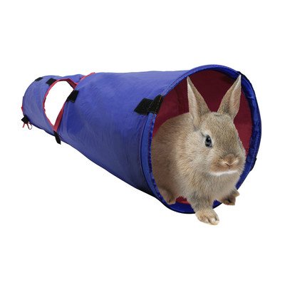Red/Grey Living World Pet Tunnel 
